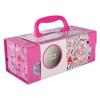 Opakowanie Mega kuferek 3-poziomy z kosmetykami Create it!