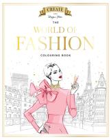 Okładka książki Megan Hess. The World of Fashion Colouring Book