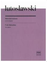 Okładka książki Melodie ludowe na fortepian