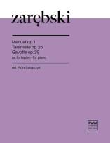 Okładka książki Menuet op. 1, Tarantelle op. 25, Gavotte op. 29