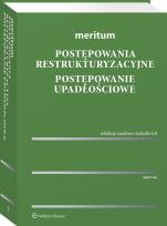 Okładka książki Meritum. Postępowania restrukturyzacyjne. Postępowanie upadłościowe