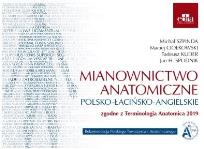 Okładka książki Mianownictwo anatomiczne polsko-łacińsko-angie