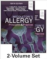 Okładka książki Middleton's Allergy . Principles and Practice. 2-Volume Set