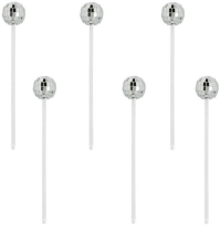 Opakowanie Mieszadełko Disco ball 20cm 6szt