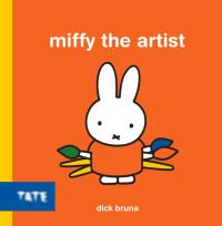 Okładka książki Miffy the Artist
