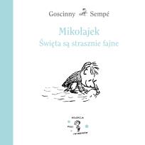Okładka książki Mikołajek. Święta są strasznie fajne