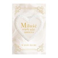 Okładka książki Miłość nigdy nie umiera. W dniu ślubu