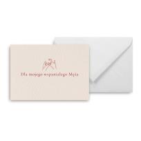 Opakowanie Mini kartka dla mojego wspaniałego Męża