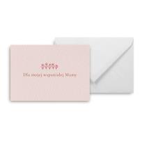 Opakowanie Mini kartka Dla mojej wspaniałej Mamy