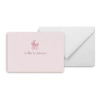 Opakowanie Mini kartka hello bambino pink
