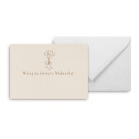 Opakowanie Mini kartka Witaj na świecie