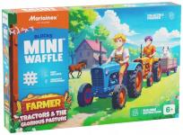 Opakowanie Mini Waffle 110el Farmer Traktory i wypasiona łąka