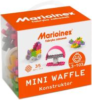 Opakowanie Mini Waffle 35 elementów Konstruktor Dziewczynka