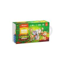 Opakowanie Mini Waffle 50el Animals Sawanna