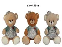 Opakowanie Miś w sukience 42cm MIX