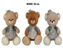 Opakowanie Miś w sukience 52cm MIX