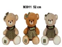 Opakowanie Miś w sukience 52cm MIX