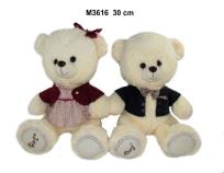 Opakowanie Miś w ubranku 30cm MIX