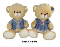 Opakowanie Miś w ubranku 41cm MIX
