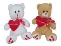 Opakowanie Miś z sercem 24cm MIX