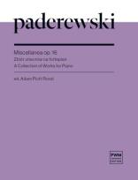 Okładka książki Miscellanea op.16 zbiór utworów