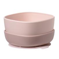 Opakowanie Miseczki 2szt + silikonowa przyssawka Blush