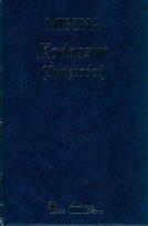 Okładka książki Miszna Kodaszim Świętości Tom V