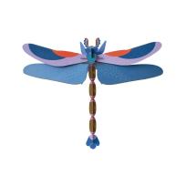 Opakowanie Model kartonowy 3D Wall Art - Blue Dragonfly