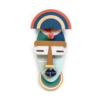 Opakowanie Model kartonowy 3D Wall Art - Masks. Brooklyn