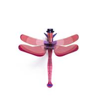Opakowanie Model kartonowy 3D Wall Art - Ruby Dragonfly