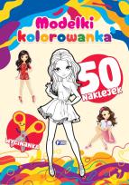 Okładka książki Modelki. Kolorowanka