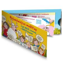 Okładka książki Modlitewnik dla dzieci - Najważniejsze modlitwy czyli moje rozmowy z moim Bogiem