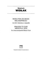Okładka książki Modlitwa do Boga miłosiernego