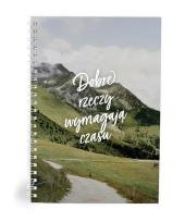 Opakowanie Mój dziennik - Dobre rzeczy wymagają czasu