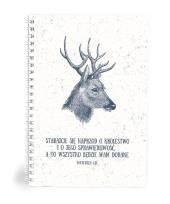 Opakowanie Mój dziennik - Starajcie się naprzód - jeleń