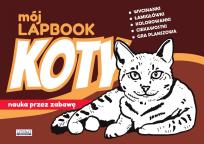 Okładka książki Mój lapbook. Koty. Nauka przez zabawę