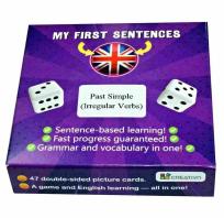 Okładka książki Moje pierwsze zdania po angielsku (PAST SIMPLE - IRREGULAR VERBS)