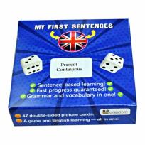 Okładka książki Moje pierwsze zdania po angielsku (PRESENT CONTINUOUS)