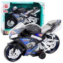 Opakowanie Motor wyścigowy czarno niebieski