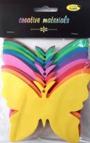 Opakowanie Motyle z pianki 11,5x8,5cm 9szt