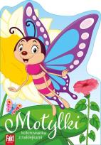 Okładka książki Motylki. Kolorowanka z naklejkami