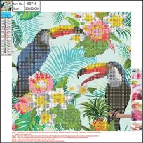 Opakowanie Mozaika diamentowa 5D kit 30x30 cm TUKANS 89748 CENTRUM