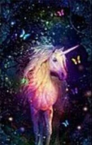 Opakowanie Mozaika diamentowa jednorożec