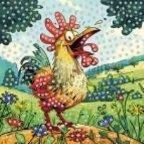 Opakowanie Mozaika piankowa kogut 25x25cm