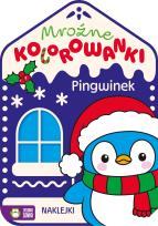 Okładka książki Mroźne kolorowanki. Pingwinek