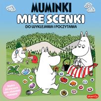 Okładka książki Muminki. Miłe scenki. Do wyklejania i poczytania