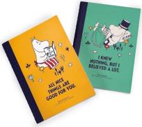 Opakowanie Muminki Notatnik A6 linia (2szt)