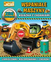 Okładka książki My first JCB Wspaniałe maszyny.Książka z zadaniami