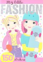 Okładka książki My little Fashion z naklejkami