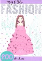Okładka książki My little Fashion z naklejkami